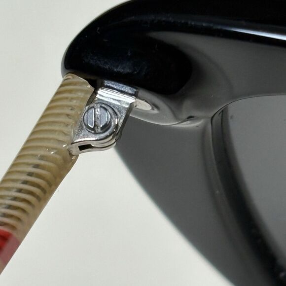 Burberry Sunglasses B4407-F 3853/87 Black Nova Check Asian Fit with Gray Lenses - Picture 14 of 15